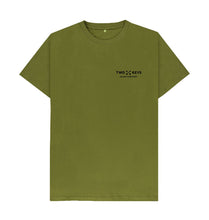 Load image into Gallery viewer, Moss Green Two Keys T-shirt