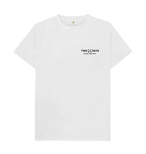 Load image into Gallery viewer, White Two Keys T-shirt

