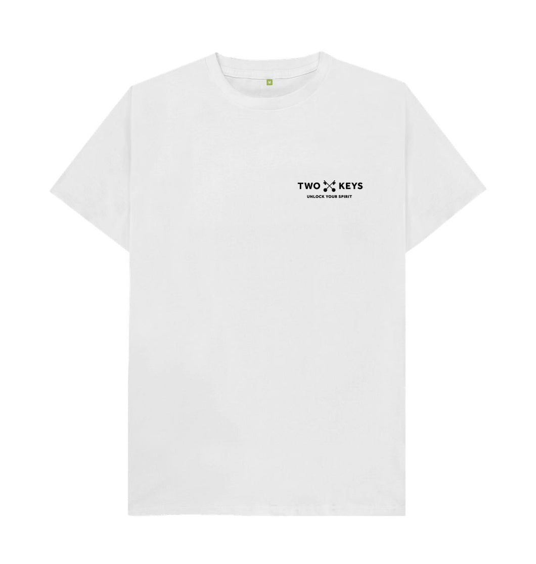 White Two Keys T-shirt