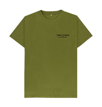 Load image into Gallery viewer, Moss Green Two Keys T-shirt
