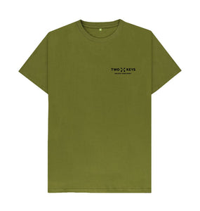 Moss Green Two Keys T-shirt